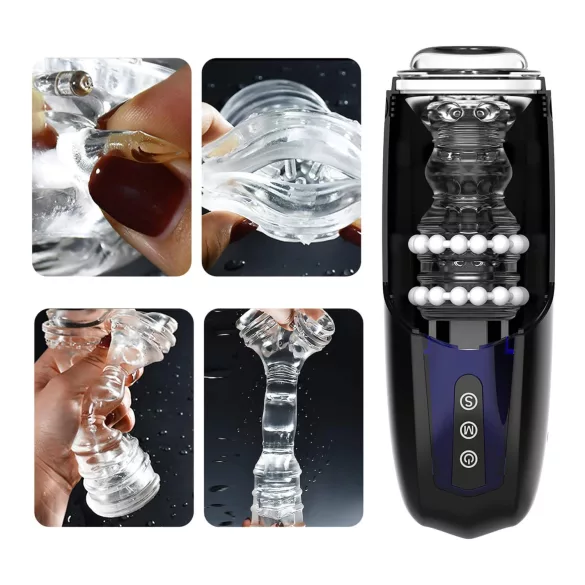 Magic Motion Xone - rakendusega juhitav masturbaator meestele (sinine)