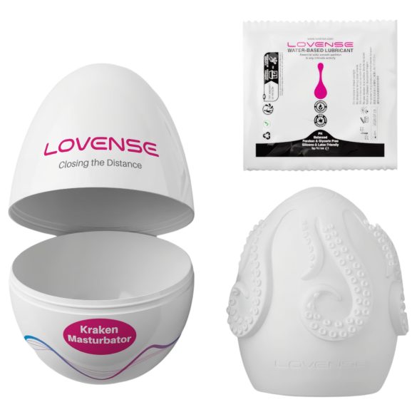 LOVENSE Kraken - valge masturbeerimismuna - 1tk