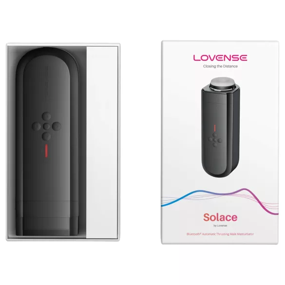 Lovense Solace - rakendusega juhitav masturbator meestele (must)