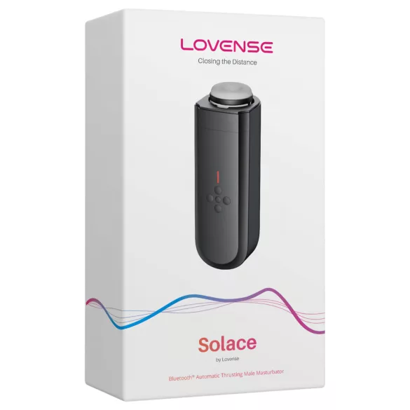 Lovense Solace - rakendusega juhitav masturbator meestele (must)