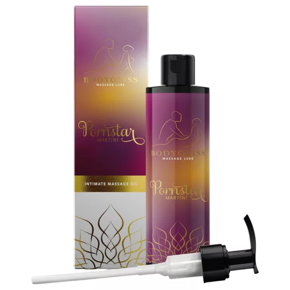 Bodygliss - massaažiõli ja libesti - pornstar martini - 150 ml