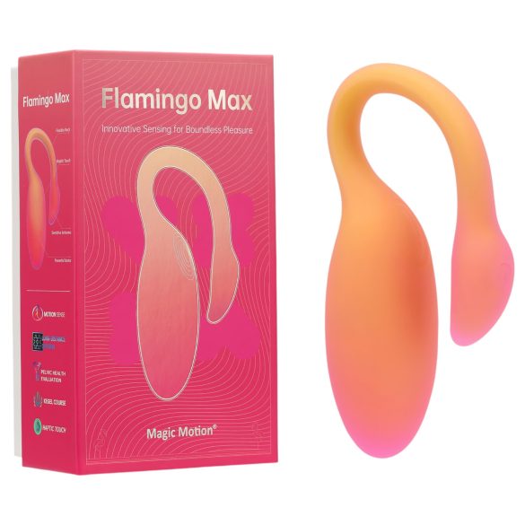 Magic Motion Flamingo Max - nutikas vibro-muna (oranž)