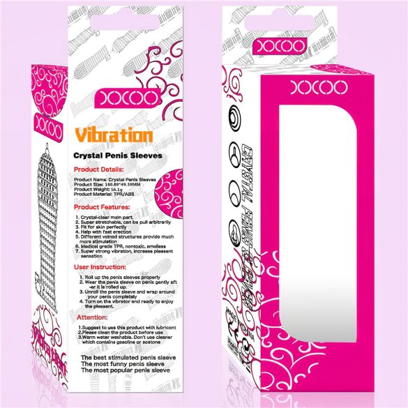 Lonely - vibreeriv peenisekate - paksendav - läbipaistev