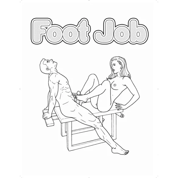 WoodRocket - täiskasvanute värviraamat - seksiteemaline