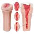 Tracy's Dog 3D Stroker - elutru loomulik taskus (must-beez)