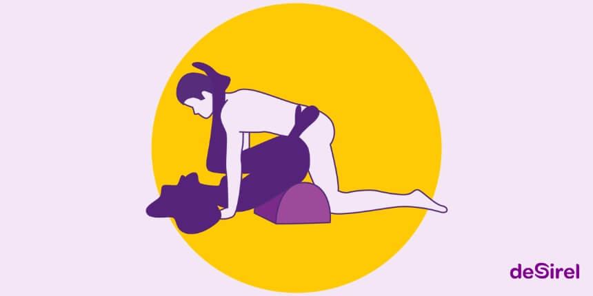 B-Pööre seksipoos Desirel Magic seksipadja abil | Desirel.ee Seksipood