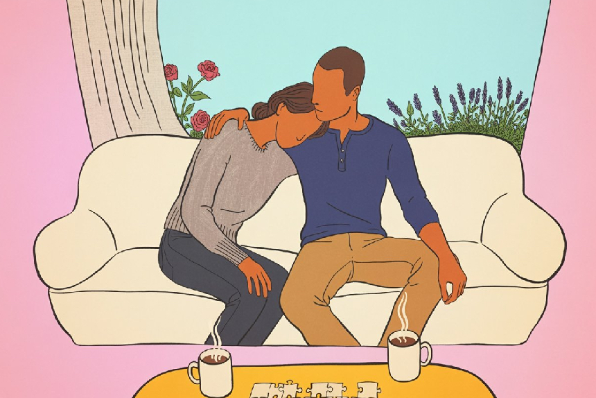 A couple is investing in a non-sexual intimate moment. | Sex Shop United Kingdom Desirel.co.uk