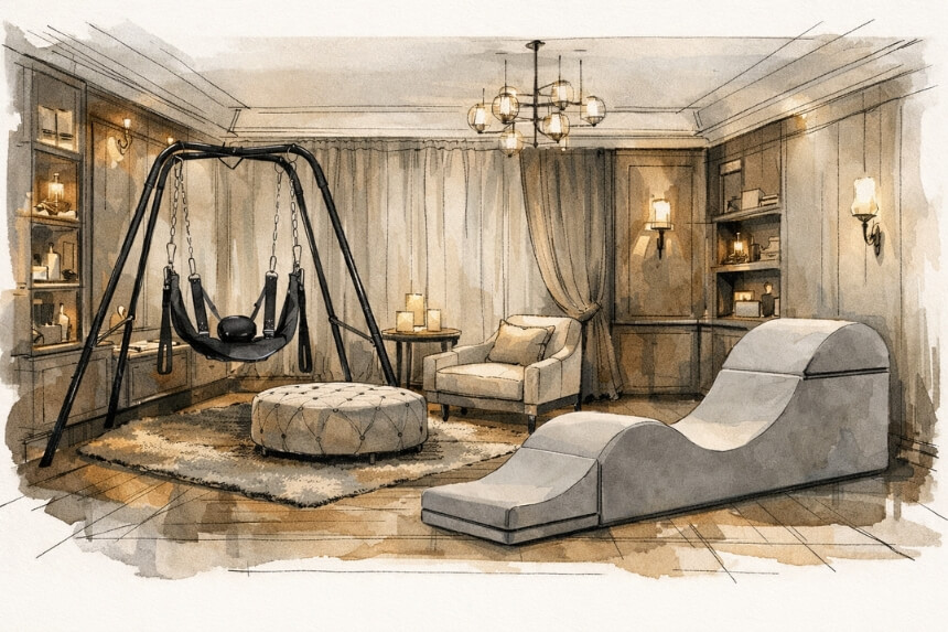 Seksitoa kujundusideed ja mänguruumi paigutus – desirel.ee sekspood